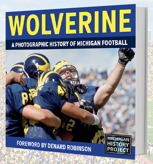 University of Michigan gift picture football book WOLVERINE: A Photographic History of Michigan Football, Vol. 1